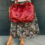 Bedstu Rockaway Bag - Cherry Lacquer Lux