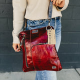Bedstu Aiken Crossbody - Cherry Laquer Rustic Slate Lux