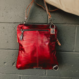 Bedstu Aiken Crossbody - Cherry Laquer Rustic Slate Lux