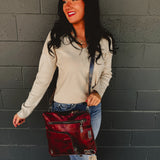 Bedstu Aiken Crossbody - Cherry Laquer Rustic Slate Lux
