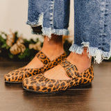 The Soho Buckle Ballet Flat - Leopard