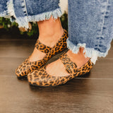 The Soho Buckle Ballet Flat - Leopard