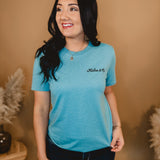 Save A Farmer Tee - Blue - Lace and Grace Boutique
