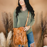 Rachel Bedstu Bag - Pecan DD Washed - Lace and Grace Boutique