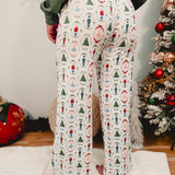 Nutcracker Waltz Pajama Pants - White Multi - Lace and Grace Boutique