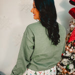 Monochrome Nutcracker Sweatshirt - Forest - Lace and Grace Boutique