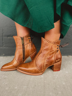 Bedstu Bia Boot - Tan Dip Dye - Lace and Grace Boutique