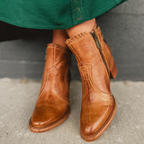 Bedstu Bia Boot - Tan Dip Dye