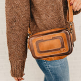 Bedstu Shy Crossbody Bag - Pecan Teak Rustic