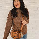 Bedstu Shy Crossbody Bag - Pecan Teak Rustic