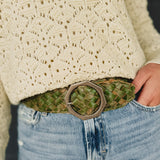 Bedstu Dreamweaver Vintage Belt - Forest Lux