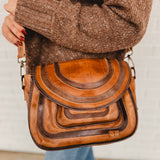 Bedstu Gilda Crossbody Bag - Pecan Teak Rustic