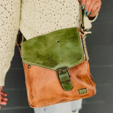 Bedstu Venice Beach Crossbody Bag - Tan Forest Rustic