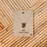 Ohio State Pendant Necklace