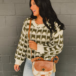 Bedstu Elect Crossbody Bag - Nectar Lux Tan Rustic - Lace and Grace Boutique