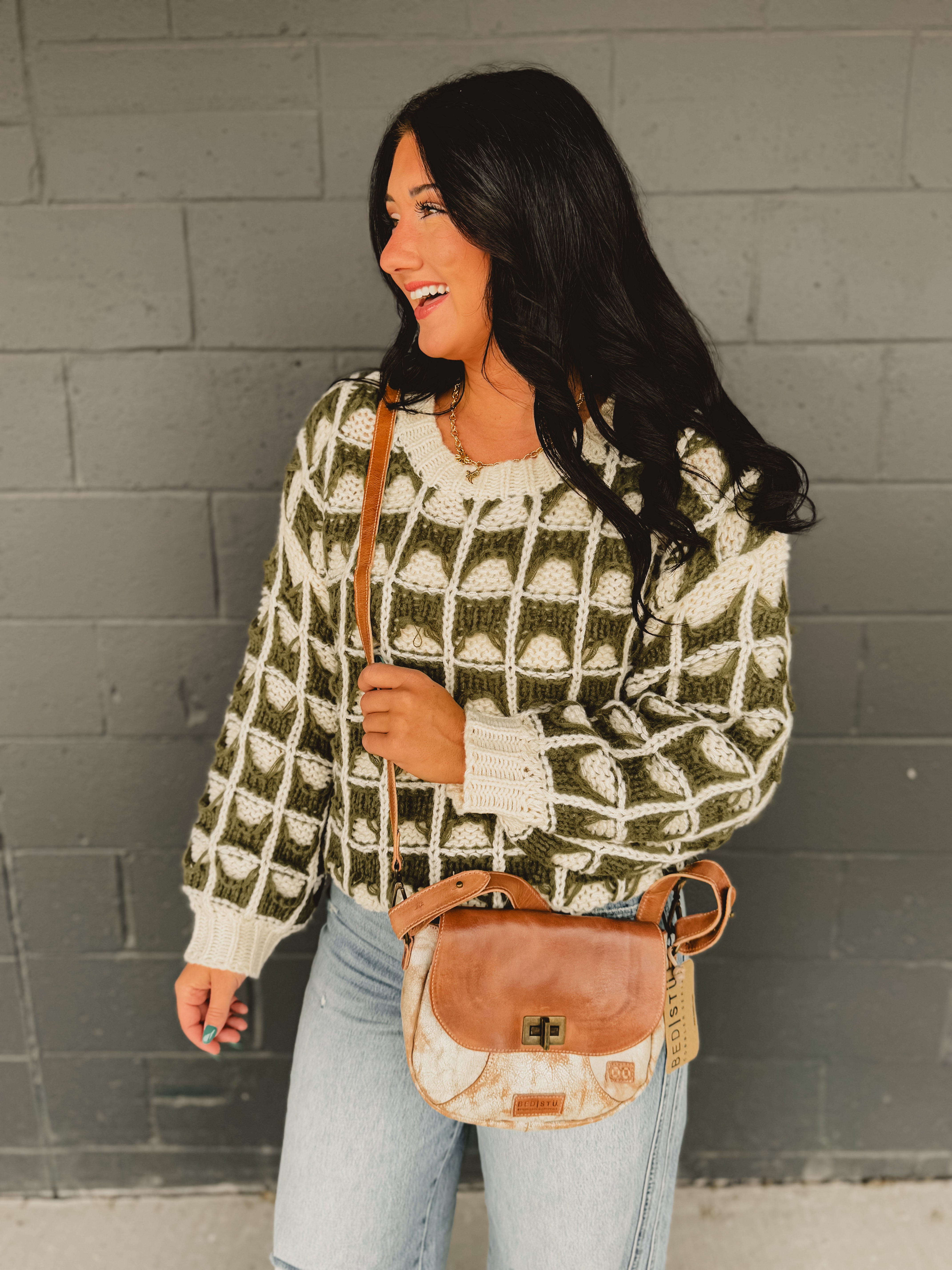 Bedstu Elect Crossbody Bag - Nectar Lux Tan Rustic - Lace and Grace Boutique