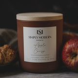 Simply Modern Soy Wax Candle - Apple Crisp