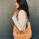 Bedstu Megara Saddle Shoulder Bag - Tan DD