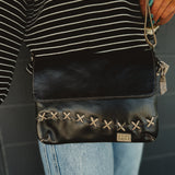 Bedstu Cleo Crossbody Bag - Black Icicle Rustic