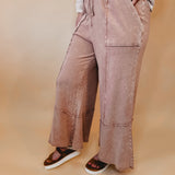 Feeling Good Comfy Pull On Pant - Cappuccino