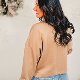 Scuba Zip-Up Jacket - Cocoa