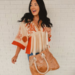 Bedstu Bruna Crossbody Bag - Tan Rustic Nectar Lux - Lace and Grace Boutique