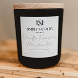 Simply Modern Soy Wax Candle - Vanilla Pumpkin Marshmallow