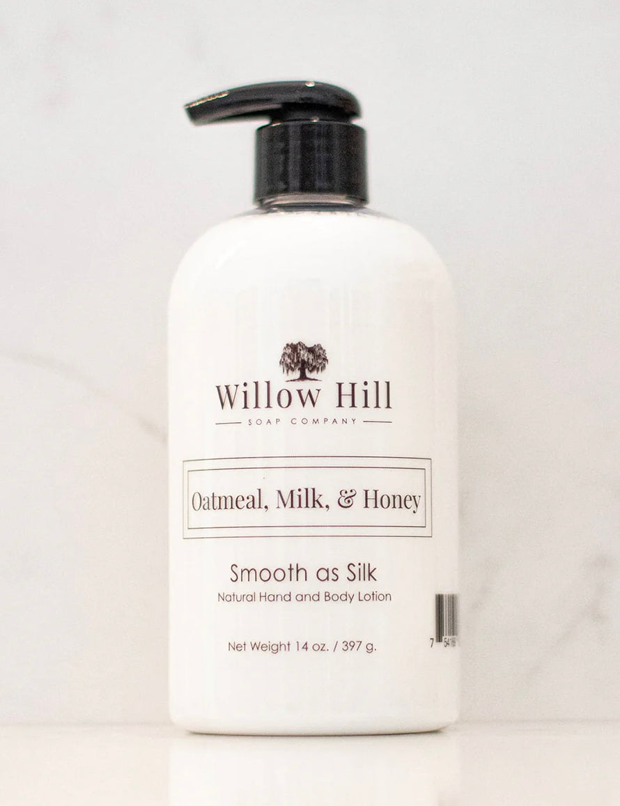 Willow Hill Oatmeal, Milk & Honey Smooth As Silk Lotion - Lace and Grace Boutique