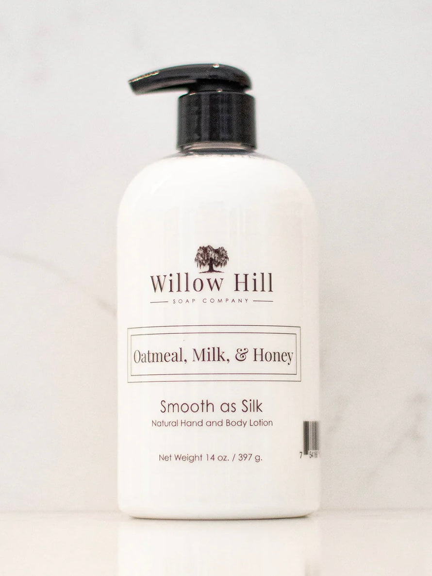 Willow Hill Oatmeal, Milk & Honey Smooth As Silk Lotion - Lace and Grace Boutique