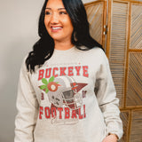 Buckeye Game Day Sweatshirt - Ash