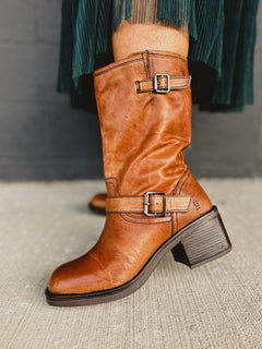 Roan by Bedstu Cite Boots - Cognac HD TML - Lace and Grace Boutique
