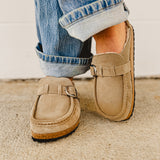 Birkenstock Buckley Shearling Clog - Taupe