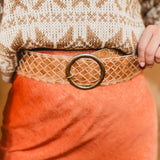 Bedstu Dreamweaver Vintage Belt - Tan Rustic