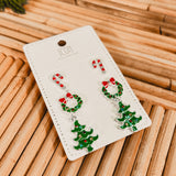 Christmas Stud Earring Set