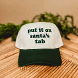 Put It On Santa's Tab Embroidered Cap