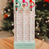 Swig Classic Nutcracker Straw Topper Set