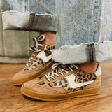 Destiny Coffee Leopard Sneaker