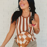 Bedstu Abundance Sling Bag - Tan Rustic Nectar Lux - Lace and Grace Boutique