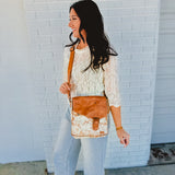 Bedstu Venice Beach Crossbody Bag - Nectar Lux Tan Rustic