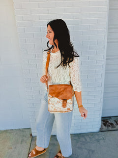 Bedstu Venice Beach Crossbody Bag - Nectar Lux Tan Rustic - Lace and Grace Boutique