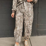 Woodland Camo French Terry Jogger Pant