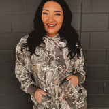 Woodland Camo Fleece Hoodie