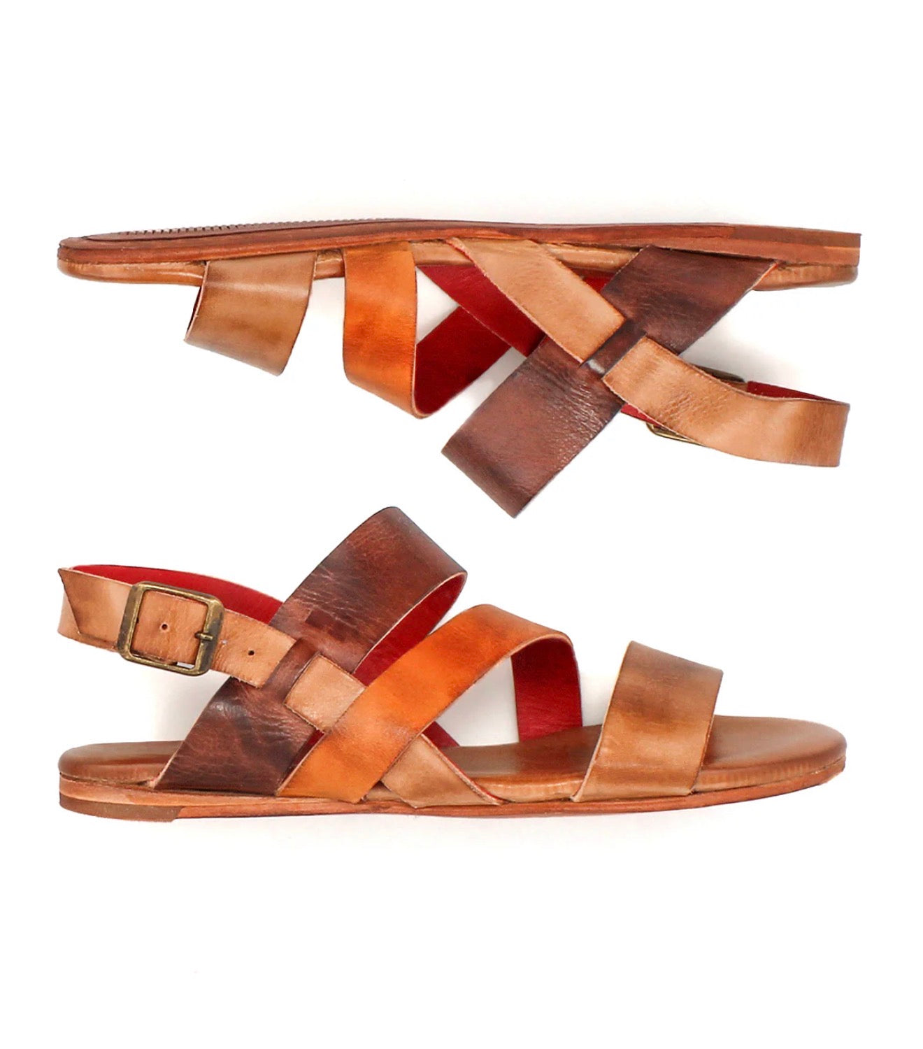 BedStu Superb Sandal - Cafe Latte Rustic - Lace and Grace Boutique