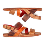 BedStu Superb Sandal - Cafe Latte Rustic - Lace and Grace Boutique