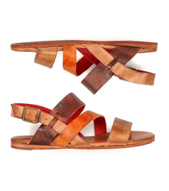 BedStu Superb Sandal - Cafe Latte Rustic - Lace and Grace Boutique
