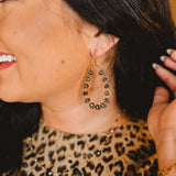 On A Whim Teardrop Earrings - Grey - Lace and Grace Boutique