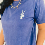 Simply Southern Good Energy Tee - Navy - Lace and Grace Boutique
