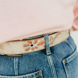 Bedstu Upswing II Leather Belt - Nectar Lux Blush Rustic