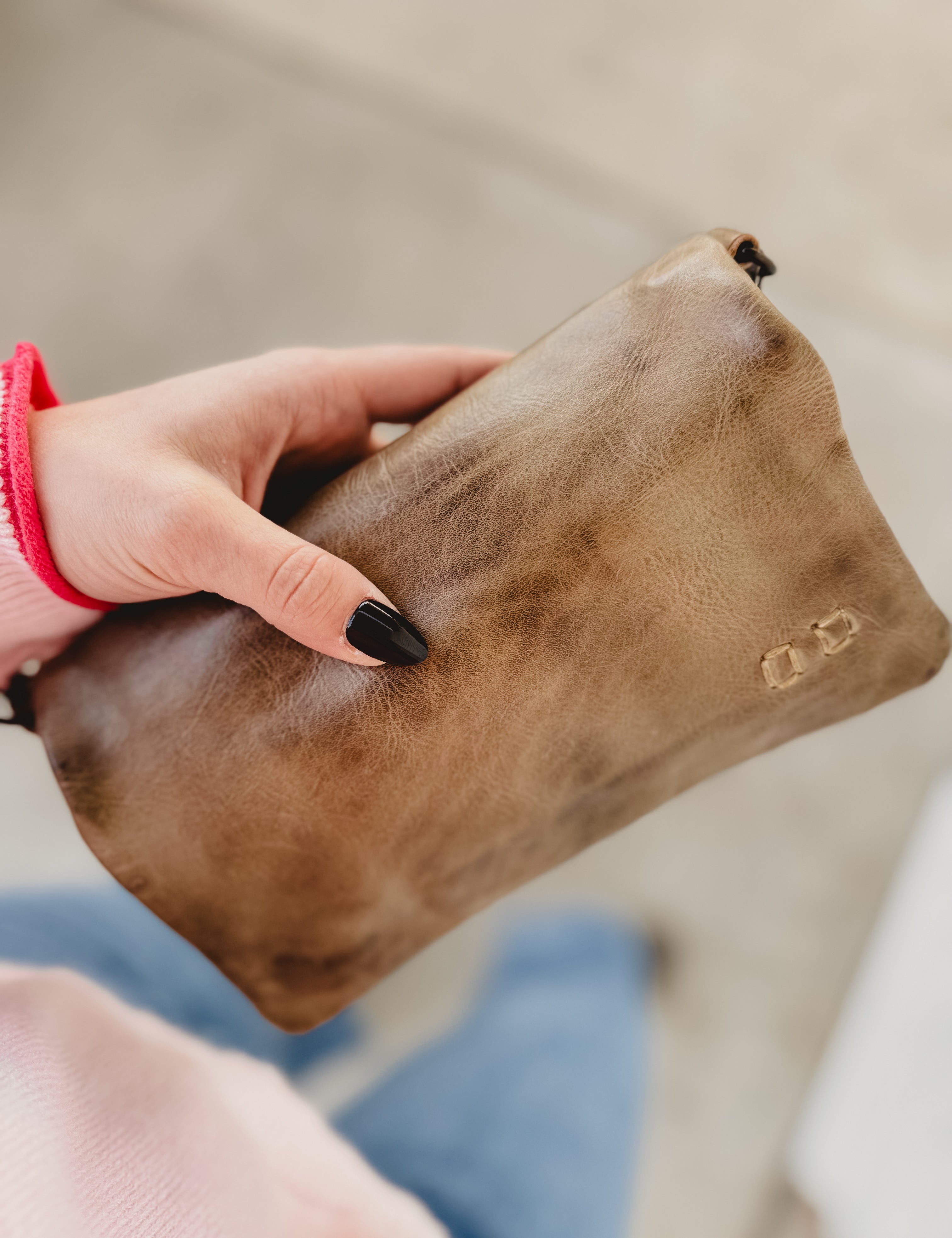BedStu Cadence Crossbody - Taupe Rustic - Lace and Grace Boutique