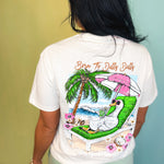 Simply Southern Dilly Dally Tee - Oyster - Lace and Grace Boutique